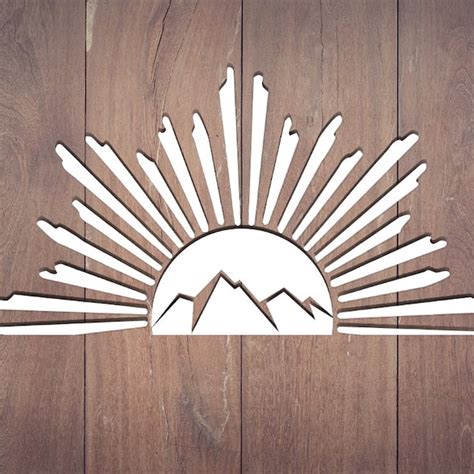 Mountain Decal - Etsy