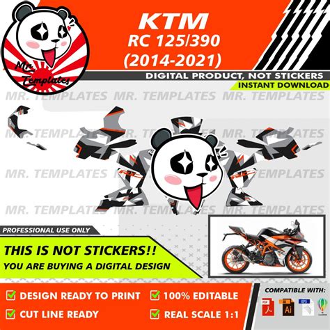 DESCARGAR DISEÑOS KTM LISTOS PARA IMPRIMIR