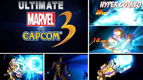 Ultimate Marvel Vs Capcom 3 Iron Man Gold Mark 2 Comics MOD All