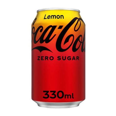 Coca Cola Lemon Zero Sugar 330ml Snack Dojo