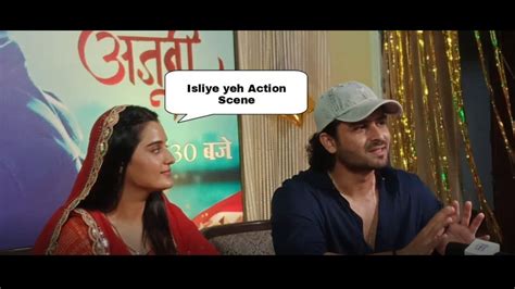 Set Pe Action Scene Karne Ke Baad Zakhmi Hue The Shoaib Ibrahim Shoaib Aur Aayushi Ne Kiya