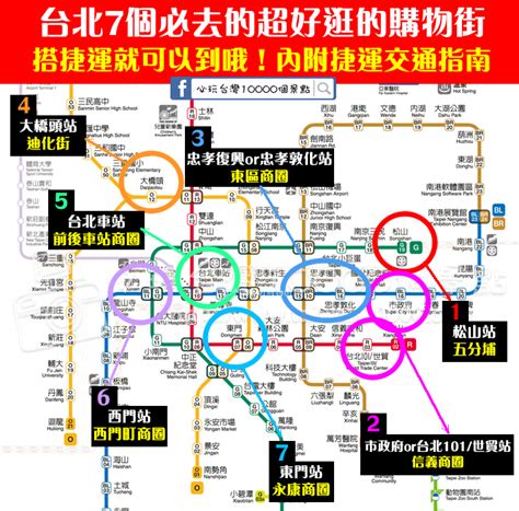 來台北必去的7個超好逛購物街每個景點搭捷運都能到哦內附捷運交通指南攻略 必玩台灣10000個景點