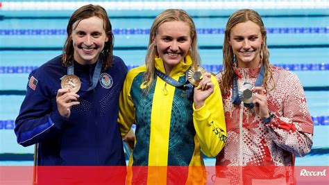 Australiana Ariarne Titmus Bate McIntosh E Ledecky Nos 400 Metros