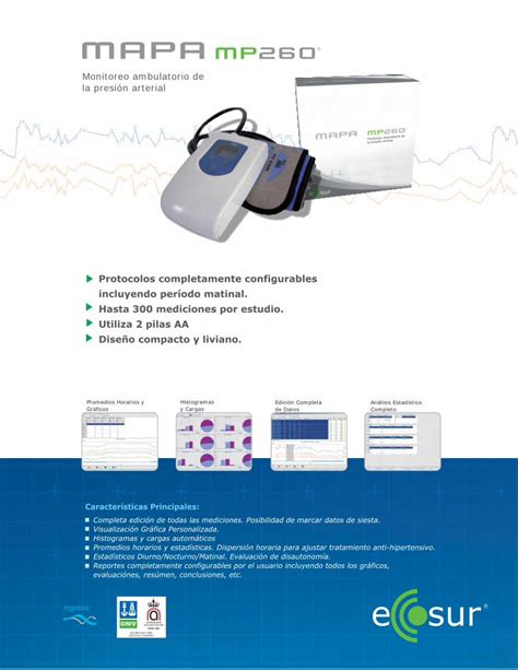 PDF Monitoreo ambulatorio de la presión PDF fileCaracterísticas