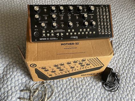 Moog Mother 32 Tabletop Eurorack Semi Modular Synthesizer Reverb