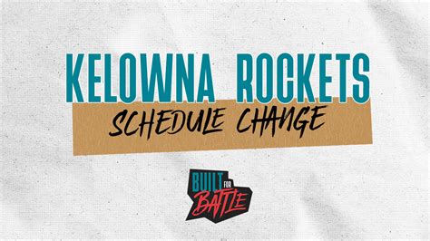 Kelowna Rockets Home Game Schedule 2024 Schedule - Cyb Harriott