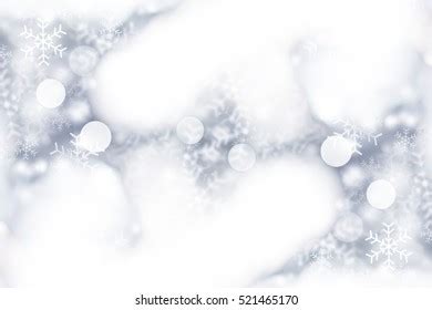 White Blur Abstract Background Bokeh Christmas Stock Illustration