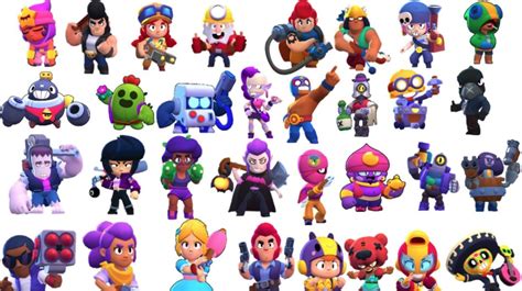 All Brawlers In Brawl Stars 2024 - Alfie Kristy