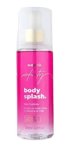 Body Splash Infinity 200ml Wepink By Virginia Parcelamento Sem Juros