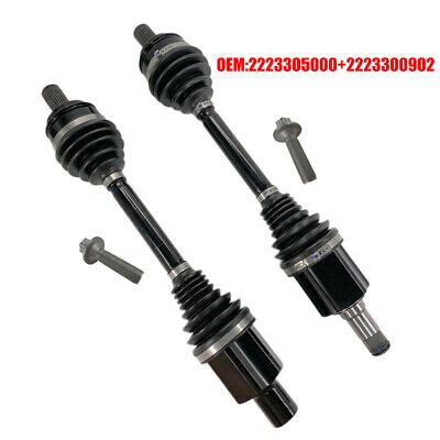 1 Pair Front LH RH Drivetrain CV Axle Shaft For Mercedes Benz W222 S450