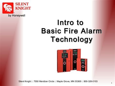 Intro To Basic Fire Alarm Technology