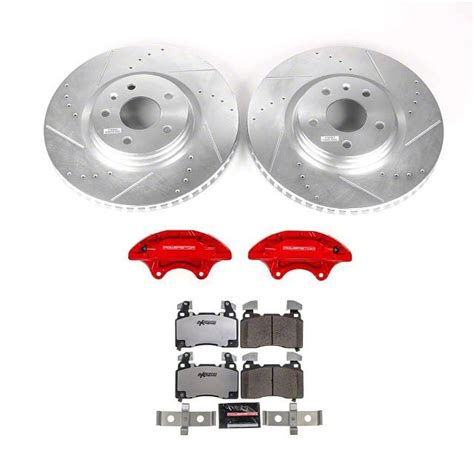 Powerstop Corvette Z Street Warrior Brake Rotor Pad And Caliper Kit