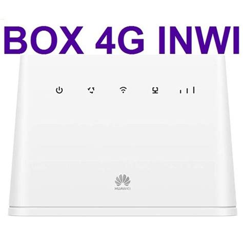 Huawei Routeur sans Fil BOX 4G B311 Compatible Opérateur INWI Fiche