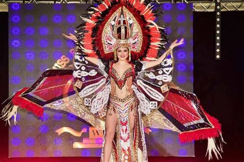 Dariana Urista Soto of Mexico wins Best National Costume for Miss ...