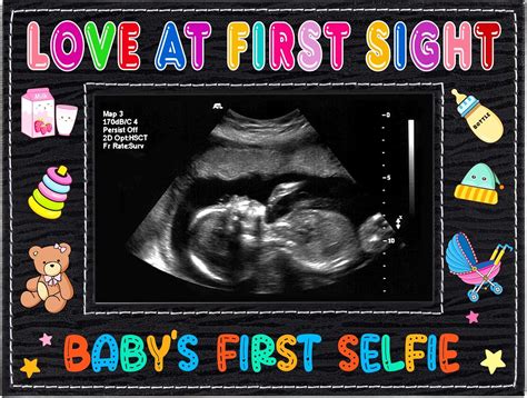 Sicohome Baby S First Selfie Sonogram Picture Frame Baby Sonogram