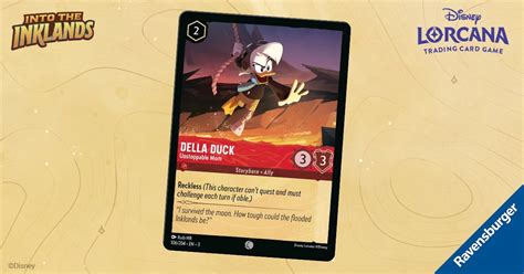 Into The Inklands Card Reveals Simba And Della Duck Disney Lorcana