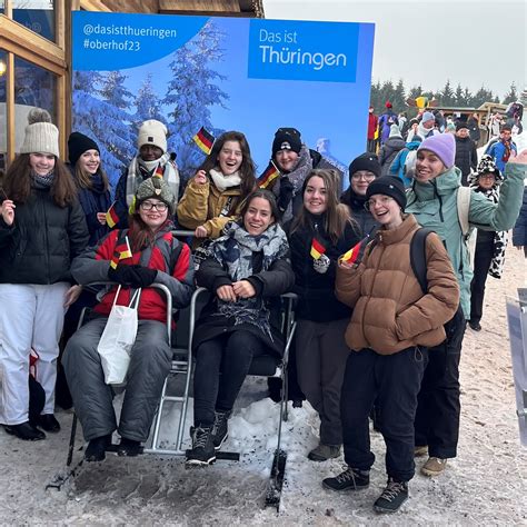 Bürgerschüler besuchten Biathlon WM in Oberhof