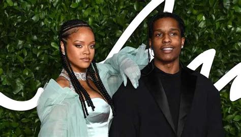 Rihanna and boyfriend A$AP Rocky welcome 2022 in style