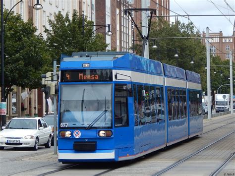 Stra Enbahn Rostock Rsag Fotos Bahnbilder De