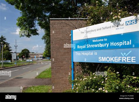 The Royal Shrewsbury Hospital in Shrewsbury Shropshire UK and NHS ...