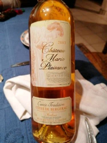 Ch Teau Marie Plaisance Cuv E Tradition Bergerac Ros Vivino Us