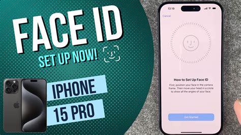 Iphone Pro How To Setup Face Id Tutorial Youtube