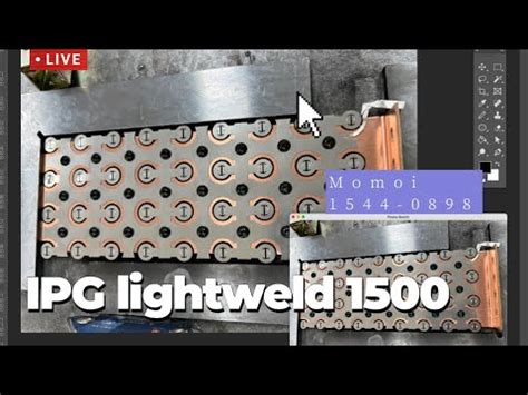 IPG LightWELD 1500 레이저용접기 니켈 구리 레이저스폿용접 YouTube