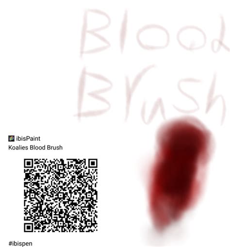 Blood Brush Ibispaint