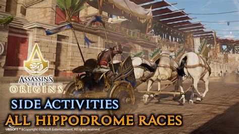 Assassin S Creed Origins Side Activities All Hippodrome Races