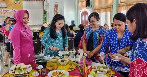 Ketua Tp Pkk Buka Kegiatan Lomba Kreasi Pangan Lokal B Sa Official