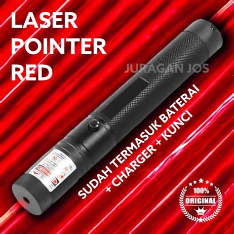 Jual Termurah Laser Pointer Presentasi Merah Beam Mw Nm Battery