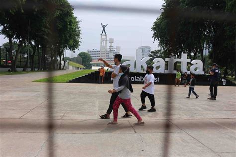 Foto Lapangan Banteng Kembali Dibuka Untuk Umum