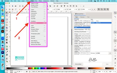 Ultimate Guide Inkscape For Cricut Svg Files Insideoutlined