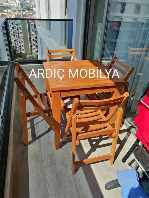 Balkon Masa Sandalye Takımı ARDIÇ MOBİLYA AKSESUAR