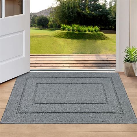 Refetone Indoor Doormat 20x32 Front Back Door Rug Non