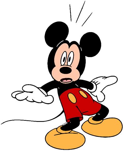 Mickey Mouse Scared