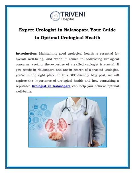 Ppt Expert Urologist In Nalasopara Your Guide To Optimal Urological