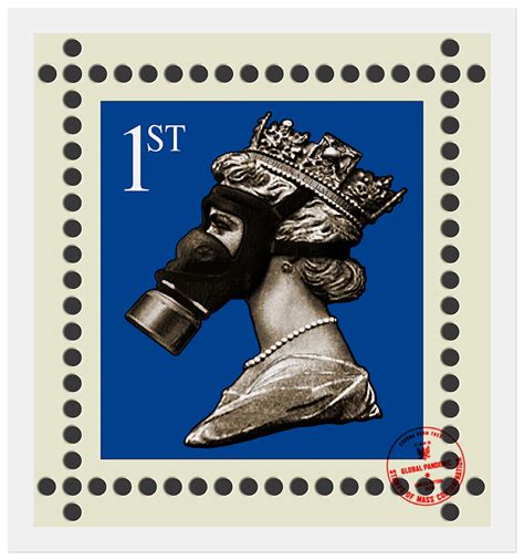 Jimmy Cauty Covidian Culture Stamps Of Mass Contamination Ltd Edition