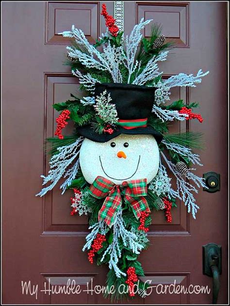 Decora Tu Puerta Con Mu Ecos De Nieve Dale Detalles