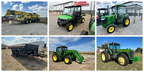 No Reserve Online Equipment Auction Adam Marshall Land Auction