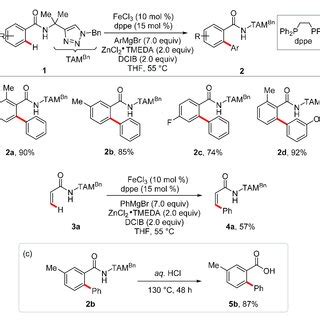 Scheme Iron Catalyzed Triazole Assisted Methylation Of C Sp H