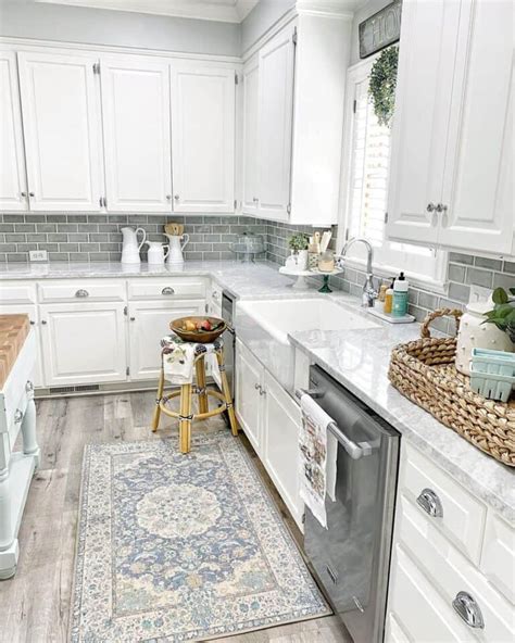 Grey Subway Tile Kitchen Backsplash - Soul & Lane