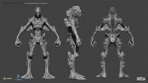 HUMANOID MONSTER character concepts :: Behance