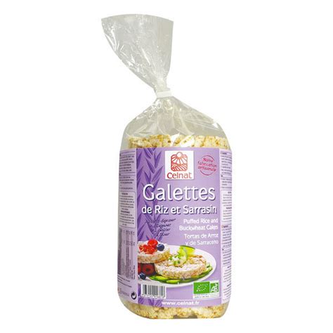 Galettes De Riz Et Sarrasin Bio 100 G Celnat Acheter Sur Greenweez