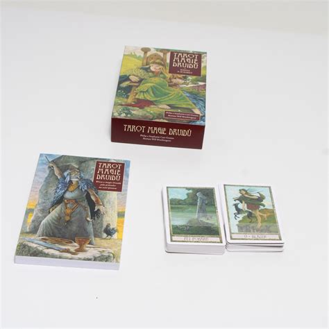 Kniha A Karet Tarot Magie Druid Bazar Odkarla Cz