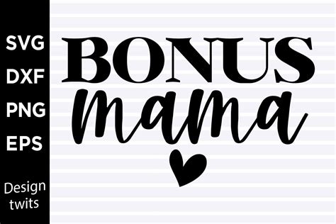 Bonus Mama Svg Graphic By Designtwits · Creative Fabrica