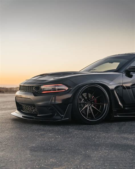 Dodge Charger Widebody Rfg10 Trinity Rohana Wheels