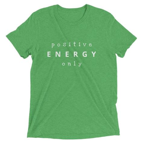 Positive Energy Only Short Sleeve T Shirt Etsy T Shirt Shirts