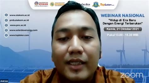 Webinar Nasional Hidup Di Era Baru Dengan Energi Terbarukan