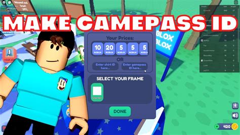 How To Know Gamepass Id In Roblox H Ng D N Chi Ti T